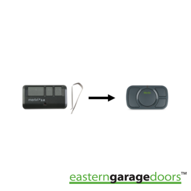 E943M Merlin 3 Button Remote Control DISCONTINUED PRODUCT REPLACEMENT E964M Merlin Four Button