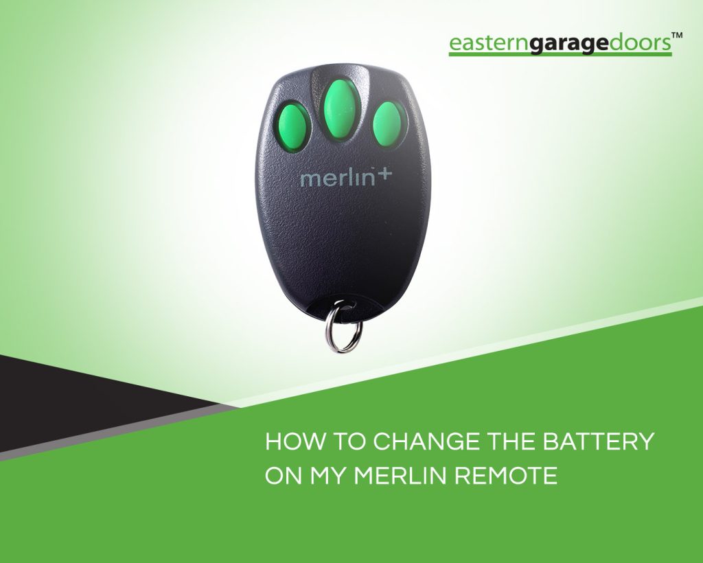 merlin remote battery