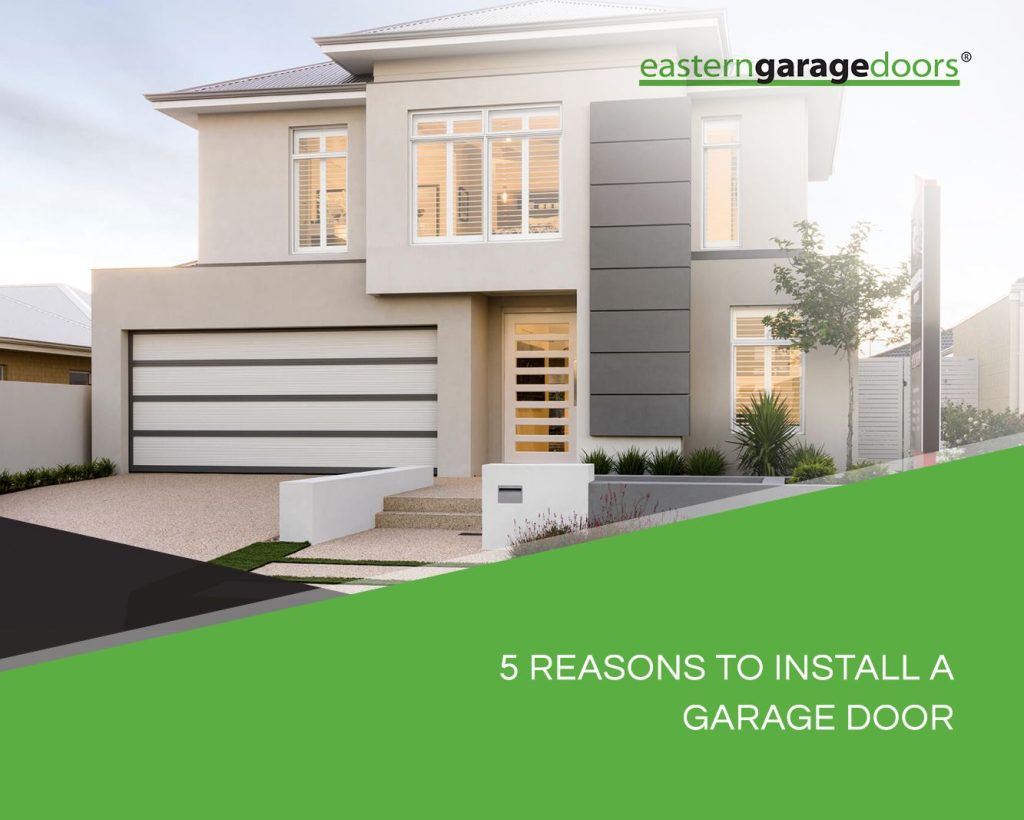 install a garage door