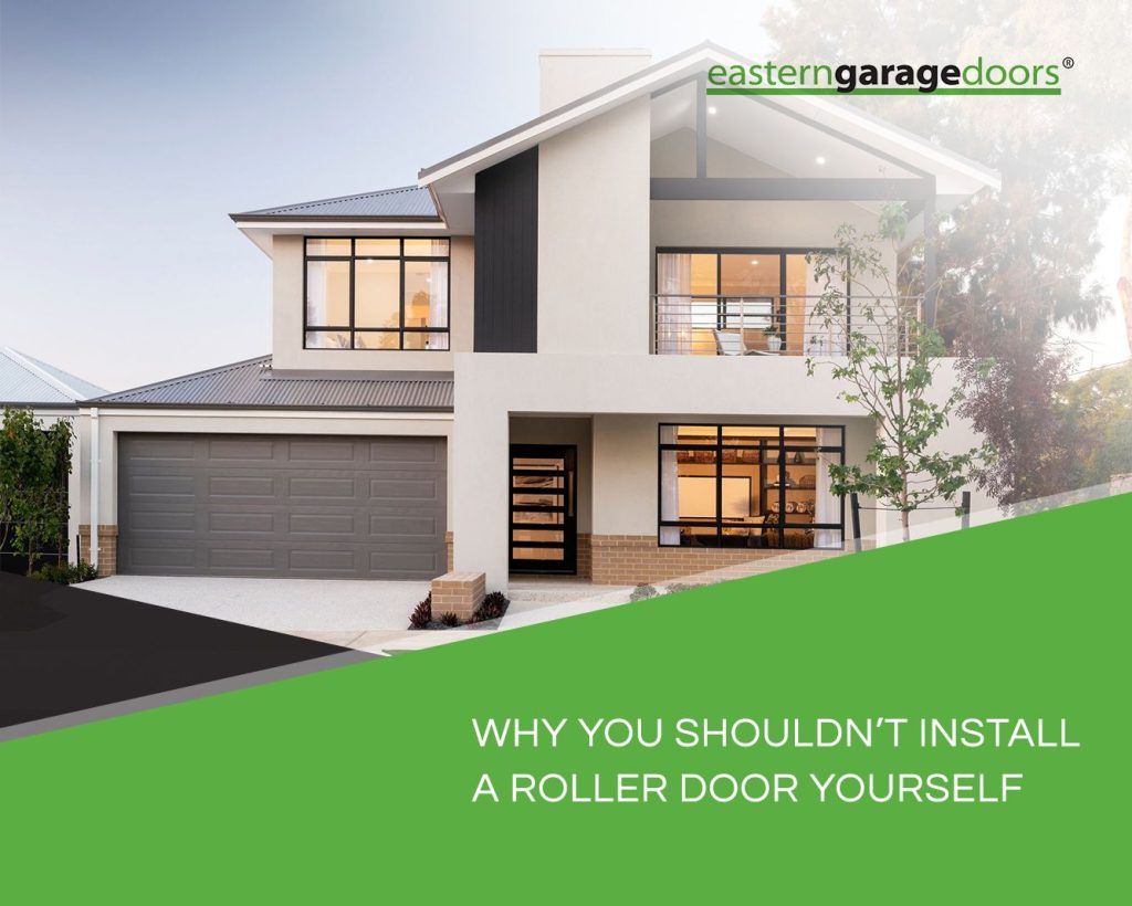 install a roller door