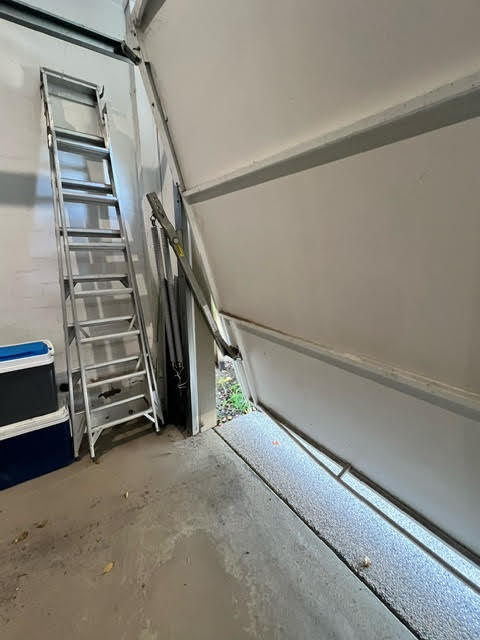 Broken Spring Hook Assembly - On Tilt T-Track Door